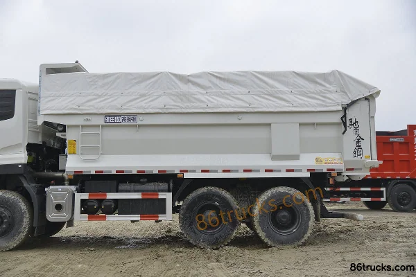 Dongfeng Commercial Vehicle Tianlong KC heavy truck 350 hp 6X4(10 wheels) 5.4m dump truck Body (3) | 86Trucks
