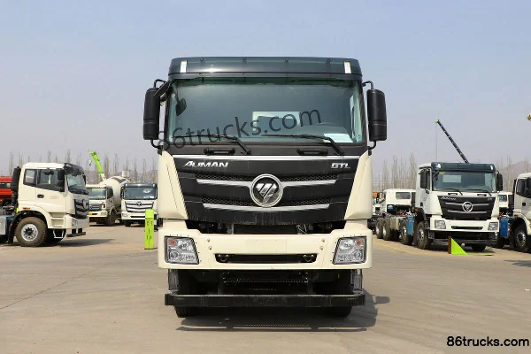 Foton Auman GTL 360hp 8X4(12 wheels) 7.7m³ concrete mixer truck (Laisa brand) (China VI) Exterior (2) | 86Trucks