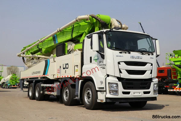 Loxa Heavy Machinery Loxa Heavy Machinery Isuzu Chassis concrete pump truck