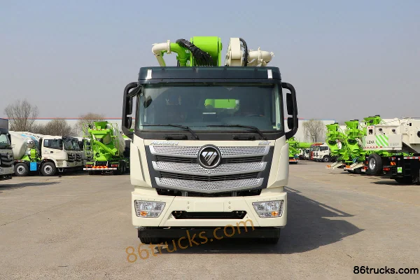 Foton AumanEST 470 hp 8X4(12 wheels) L10 58m Concrete Pump Truck (Loxa Brand) Exterior (2) | 86Trucks
