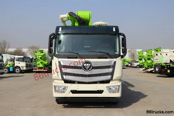 Foton AumanEST 470hp 8X4(12 wheels) L10 62m concrete pump truck (Leisa brand) Exterior (2) | 86Trucks