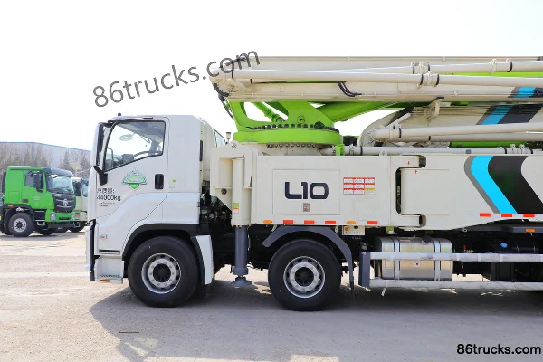 Foton Loxa L10 520 ch 8X4(12 roues) Camion pompe à béton 58 m (châssis Isuzu) (China VI) Carrosserie (1) | 86Trucks