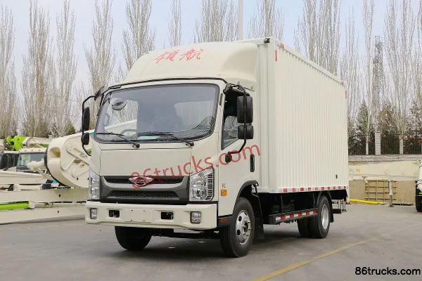 Foton Times Linghang H2 115 ch 4X2(6 roues) camion léger fourgon à cabine simple 4,15 m Extérieur (3) | 86Trucks