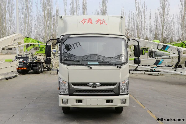 Foton Times Linghang H2 115 ch 4X2(6 roues) camion léger fourgon à cabine simple 4,15 m Extérieur (2) | 86Trucks