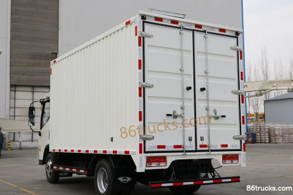 Foton Times Linghang H2 115 ch 4X2(6 roues) camion léger fourgon à cabine simple 4,15 m Carrosserie (2) | 86Trucks