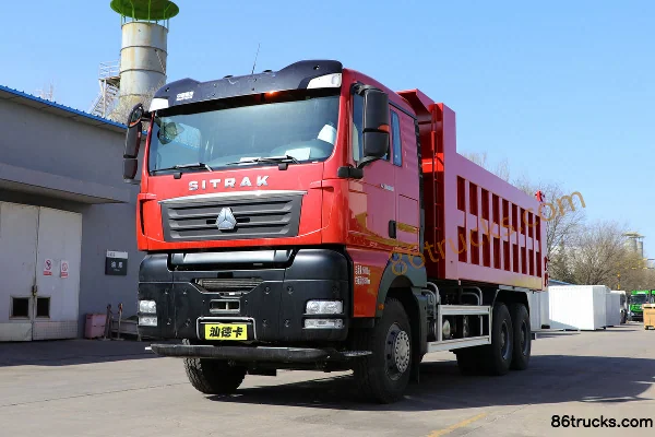 Sinotruk Sitrak G7 heavy truck 540 hp 6X4(10 wheels) 6m dump truck Exterior (3) | 86Trucks