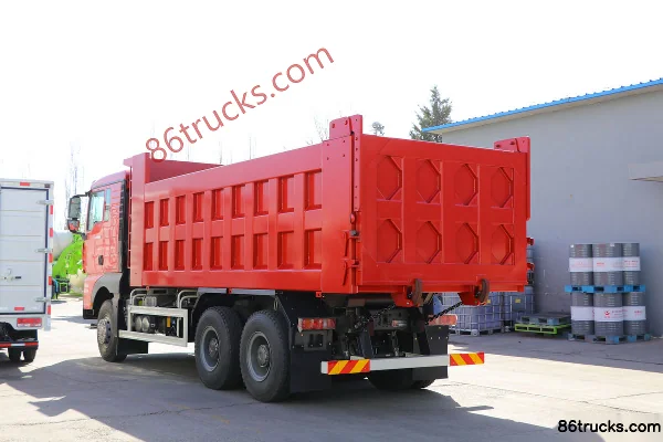 Sinotruk Sitrak G7 heavy truck 540 hp 6X4(10 wheels) 6m dump truck Body (3) | 86Trucks