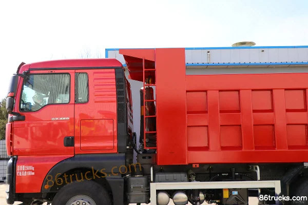 Sinotruk Sitrak G7 heavy truck 540 hp 6X4(10 wheels) 6m dump truck Body (2) | 86Trucks