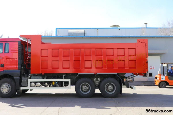 Sinotruk Sitrak G7 heavy truck 540 hp 6X4(10 wheels) 6m dump truck Body (1) | 86Trucks