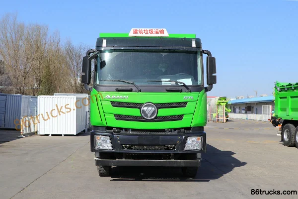 Foton Auman GTL 9 Series Heavy Truck 400 hp 8X4(12 wheels) 5.8m Dump Truck Exterior (2) | 86Trucks