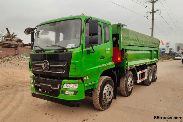 Hubei Chengli Xiongshi 300 ch 8X4(12 roues) camion benne de 5,6 m Extérieur (2) | 86Trucks
