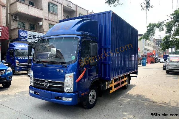 Kama Kaijie M3 High-end Version 130hp 4X2(6 wheels) 4.16m Single Row Van Light Truck Exterior (2) | 86Trucks