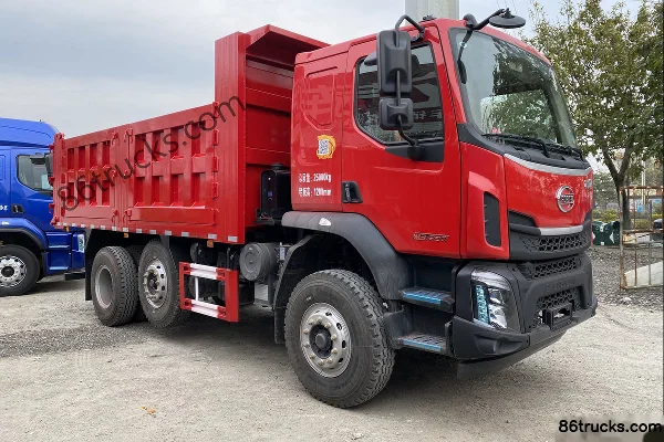 Fuda M3 220 hp 6X2(8 wheels) 5m Dump Truck (Middle Axle Lift) Exterior (2) | 86Trucks
