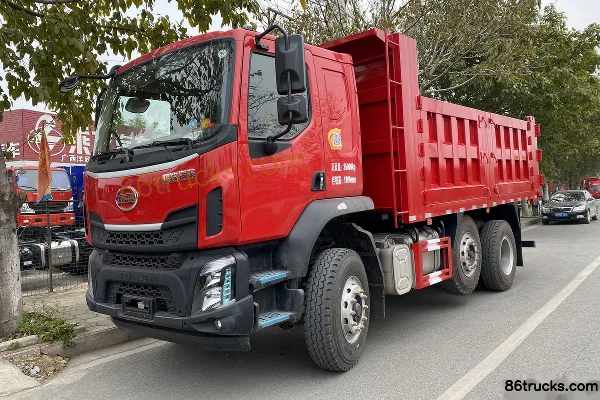 Fuda M3 220 hp 6X2(8 wheels) 5m Dump Truck (Middle Axle Lift) Exterior