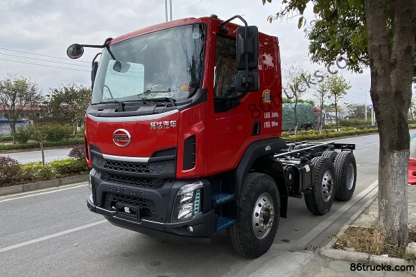 Fuda M3 220 hp 6X2(8 wheels) 4.5m Dump Truck (Middle Axle Lift) Exterior (2) | 86Trucks