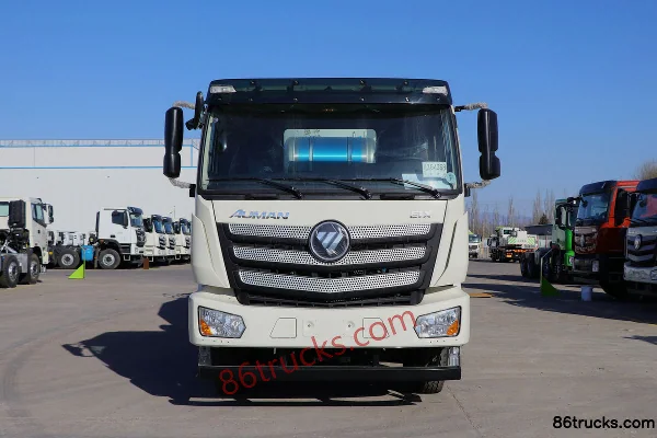 Foton Auman ETX 340 ch 8X4(12 roues) 7,87 m³ camion malaxeur (marque Loxa) Extérieur (2) | 86Trucks