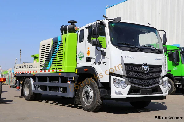 Loxa Heavy Machinery Loxa Heavy Machinery Foton Chassis concrete pump truck
