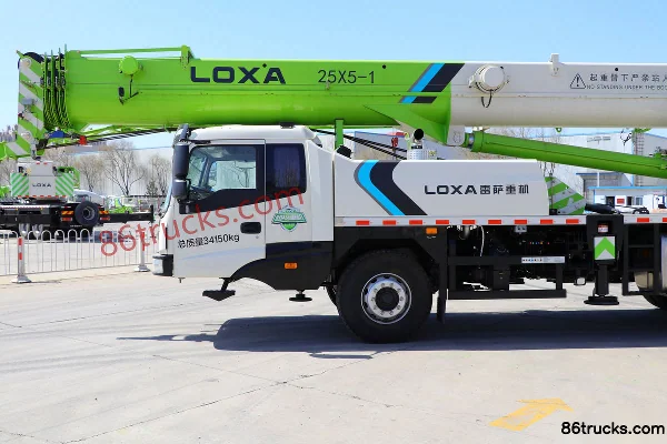 Loxa Heavy Machinery 25 ton truck crane (FTC25X5) Body (2) | 86Trucks