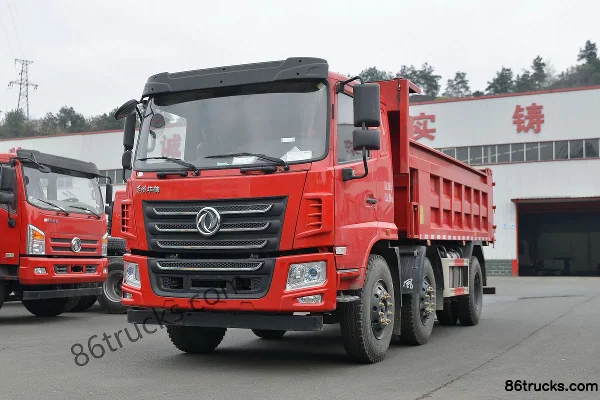 Dongfeng F5 220hp 6X2(8 wheels) 4.8m dump truck Exterior (3) | 86Trucks