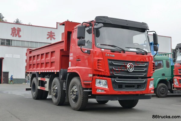 Dongfeng F5 240hp 6X2(8 wheels) 4.8m dump truck Exterior