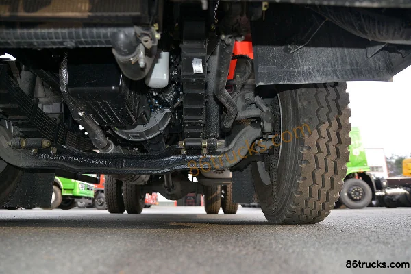 Dongfeng DV5 200 ch 4X2(6 roues) camion benne 4,5 m (China VI) Châssis (3) | 86Trucks