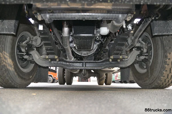 Dongfeng DV5 200 ch 4X2(6 roues) camion benne 4,5 m (China VI) Châssis (1) | 86Trucks