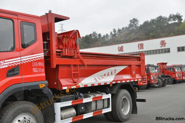 Dongfeng DV5 200 ch 4X2(6 roues) camion benne 4,5 m (China VI) Carrosserie (1) | 86Trucks
