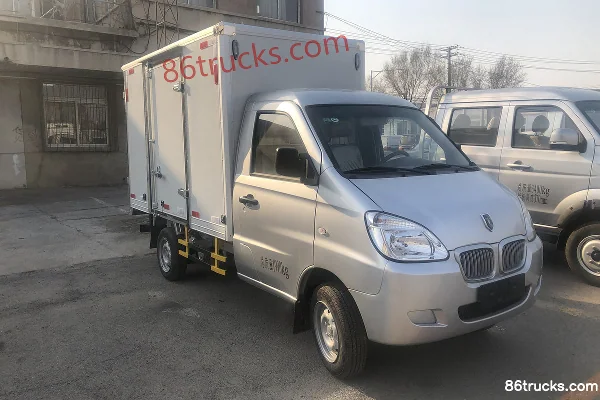 Jinbei T10 version 2021 85 ch 4X2(6 roues) 1,2 L essence 2,62 m micro camion fourgon simple cabine (China VI) Extérieur (3) | 86Trucks