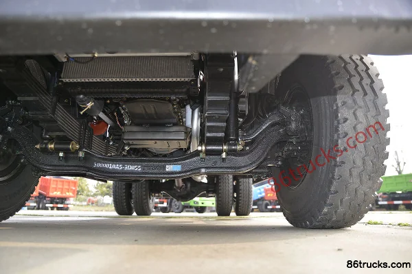 Dayun G6 camion moyen 140 ch 4X2(6 roues) 3,75 m camion benne Châssis (3) | 86Trucks