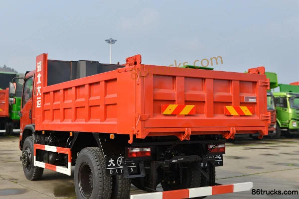 Dayun G6 camion moyen 140 ch 4X2(6 roues) 3,75 m camion benne Carrosserie (3) | 86Trucks
