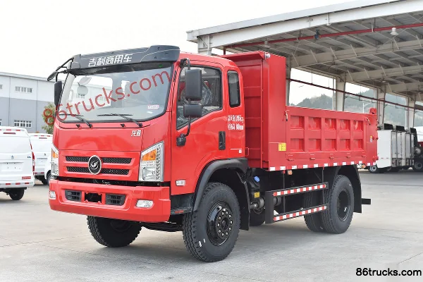 Jialong Longjun 140hp 4X2(6 wheels) 3.94m Dump Truck Exterior (2) | 86Trucks