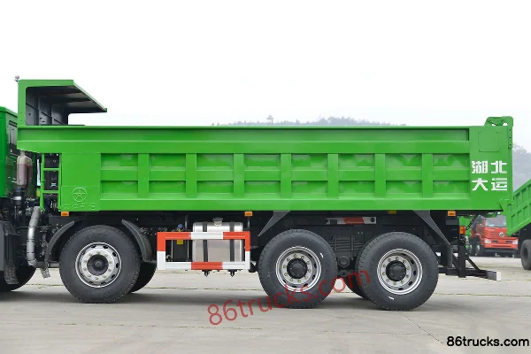 Dayun F7 7.7L Diesel 300hp 8X4(12 wheels) Fast Gear 10-speed 5.6m Cab-over Dump Truck Body (3) | 86Trucks