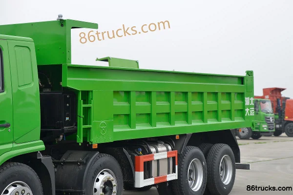 Dayun F7 7.7L Diesel 300hp 8X4(12 wheels) Fast Gear 10-speed 5.6m Cab-over Dump Truck Body (1) | 86Trucks