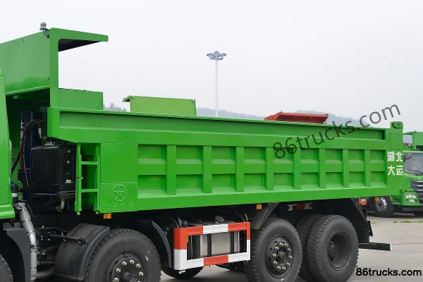 Dayun F7 camion lourd 270 ch 8X2(10 roues) camion benne 6 m (China VI) Carrosserie (1) | 86Trucks