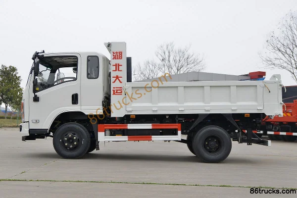 Dayun Ruisheng 130 hp 4X2(6 wheels) 3.2m Dump Truck Exterior (3) | 86Trucks