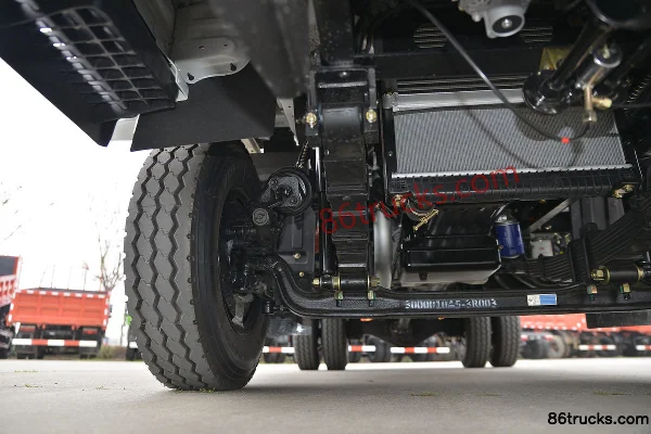 Dayun Ruisheng 130 hp 4X2(6 wheels) 3.2m Dump Truck Chassis (1) | 86Trucks
