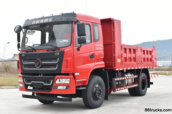 Jialong Longteng 200 ch 4X2(6 roues) camion benne 4,34 m Extérieur (3) | 86Trucks