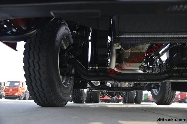 Sanhuan Shitong Haolong Comfort Edition 300hp 8X4(12 wheels) 7.6m Van Truck (China VI)(Weichai) Chassis (2) | 86Trucks