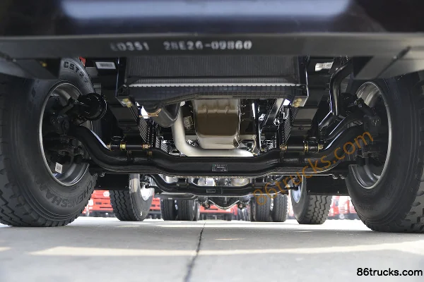 Sanhuan Shitong Haolong Comfort Edition 300hp 8X4(12 wheels) 7.6m Van Truck (China VI)(Weichai) Chassis (1) | 86Trucks