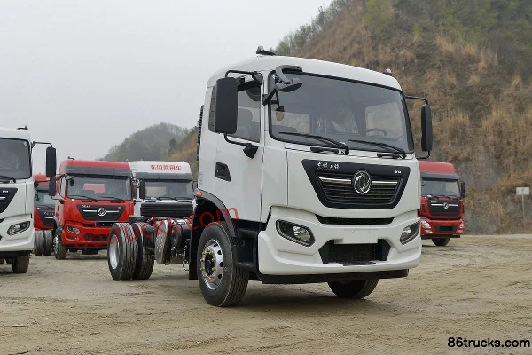 Dongfeng Commercial Vehicle Tianjin KR 230 hp 4X2(6 wheels) Detachable Container Garbage Truck (Zoomlion Brand) (China V