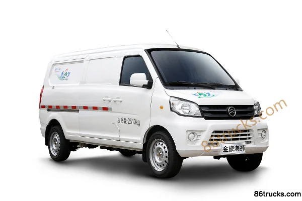 Golden Dragon Hiace 2021 Model 2.6T 4.51m High Roof Pure Electric Panel Van (Range 280km) 41.86kWh Exterior