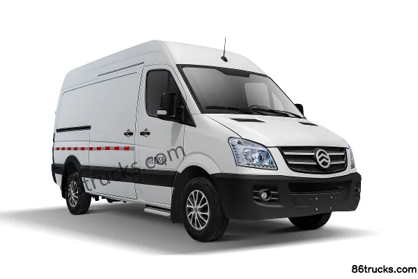 Golden Dragon Hiace 2021 Model 5T 5.945m High Roof Pure Electric Panel Van (Range 355km) 85.89kWh Exterior