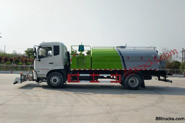 Dongfeng Commercial Vehicle Tianjin VR 210 hp 4X2(6 wheels) Saiwo brand cleaning truck Exterior (3) | 86Trucks
