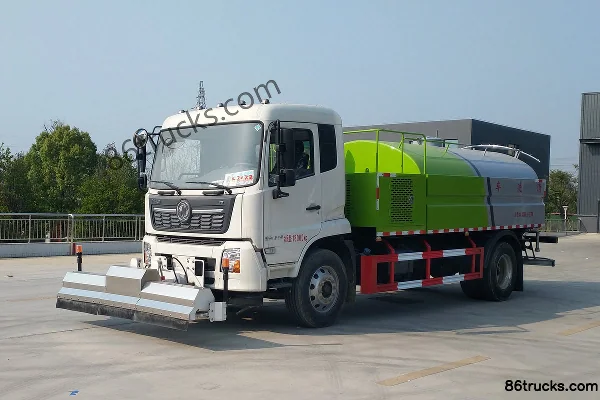 Dongfeng Commercial Vehicle Tianjin VR 210 hp 4X2(6 wheels) Saiwo brand cleaning truck Exterior (2) | 86Trucks