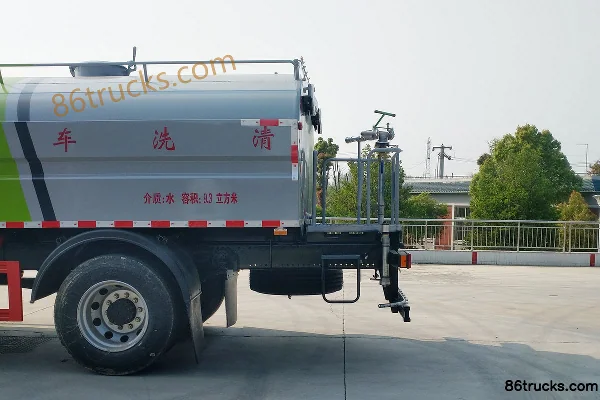 Dongfeng Commercial Vehicle Tianjin VR 210 hp 4X2(6 wheels) Saiwo brand cleaning truck Chassis (1) | 86Trucks