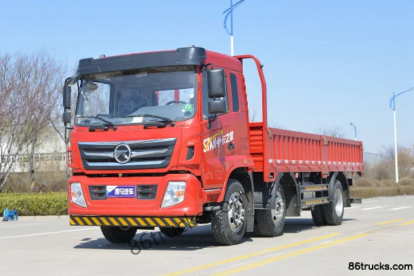 Kama Yunteng 163 hp 6X2(8 wheels) 6.8m flatbed cargo truck (China VI) Exterior (3) | 86Trucks