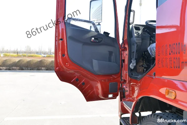 Kama Yunteng 220 ch 6X2(8 roues) camion porteur à ridelles 6,8 m (China VI) Cabine (2) | 86Trucks