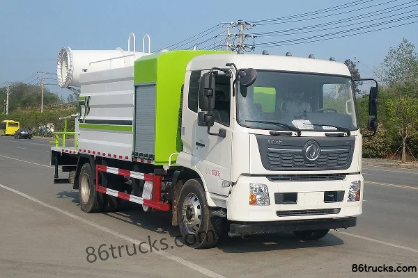 Dongfeng Commercial Vehicle Tianjin VR 210 hp 4X2(6 wheels) multi-function dust suppression truck (Saiwo brand) Exterior