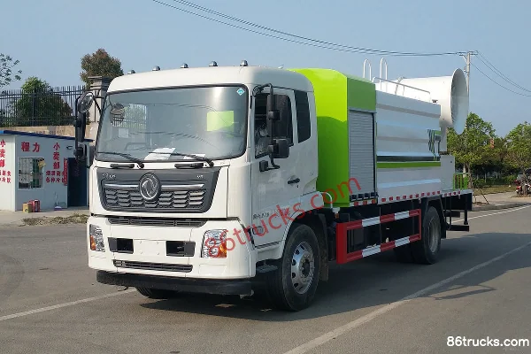 Dongfeng Commercial Vehicle Tianjin VR 210 ch 4X2(6 roues) camion anti-poussière multifonction (marque Saiwo) Extérieur (3) | 86Trucks