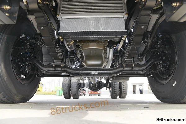 Sanhuan Shitong T3 Chuangke 160hp 4X2(6 wheels) 4.5m Dump Truck Chassis (1) | 86Trucks
